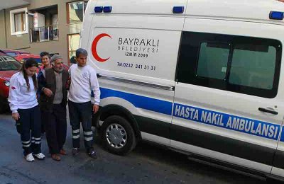 Bayraklı’da 2 bin hastaya ambulans hizmeti